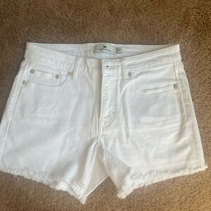 Vineyard Vines White Denim Shorts